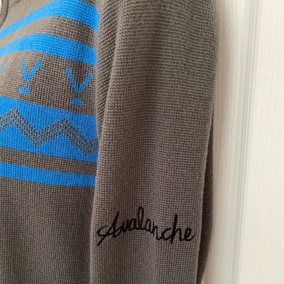 Cozy zip-up "après ski" sweater - Picture 8 of 10